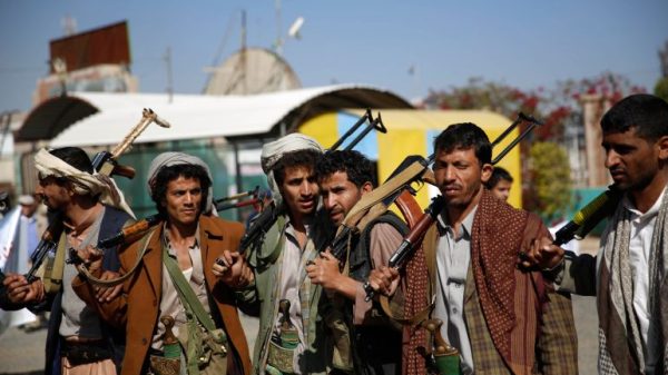 A group of Houthi rebels in Yemen, Photo: AP