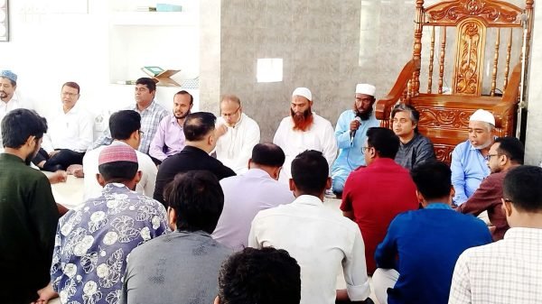 Prayer programme at Cumilla University for Ishayat Shahriar Aparatim