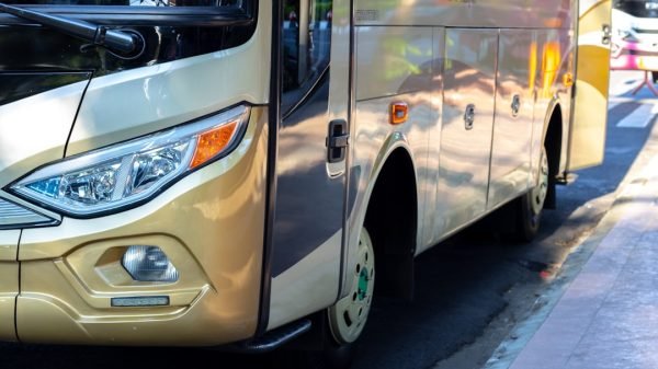 Representative image of a public bus; photo by Hobi industri on Unsplash