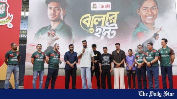 Robi Bowler Hunt launch event at Sher-e-Bangla National Cricket Stadium