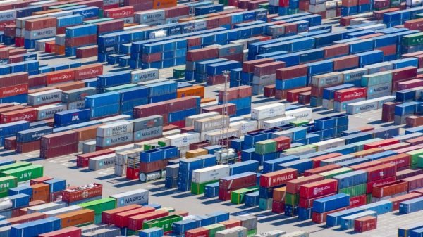 Illustrative container terminal image
