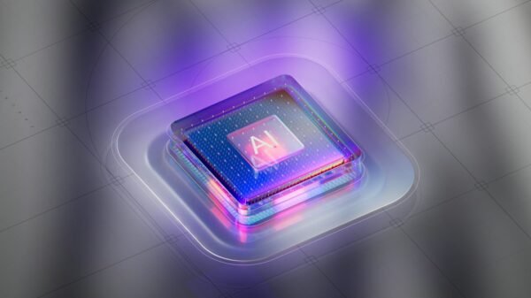 Abstract artificial intelligence technology illustration