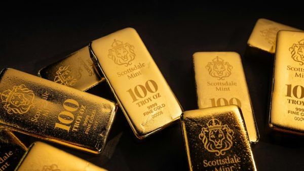 Gold bullion bars