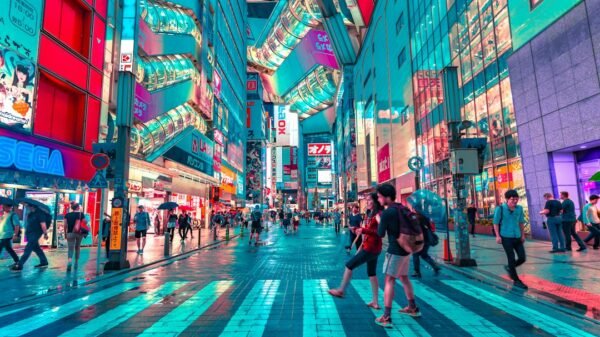 Illustrative photograph: japan; not the actual event