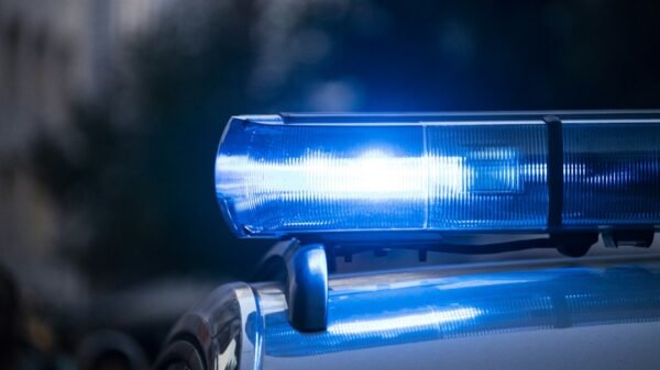 Illustrative police photograph, not the actual event