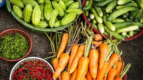 Illustrative vegetables photograph, not the actual event