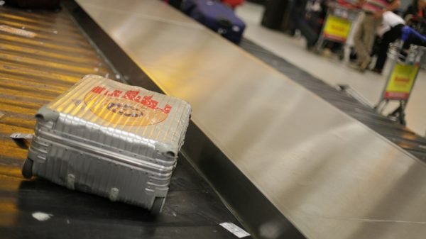 Airport and luggage carts