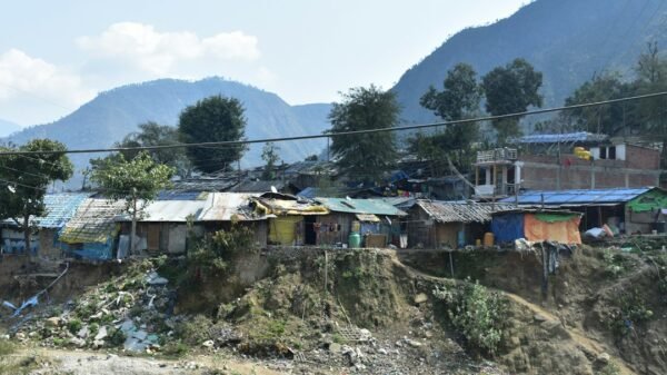 Himalayan settlement in Nepal (illustrative)