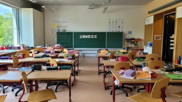 School classroom (illustrative)